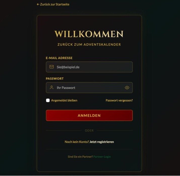 Kunden Login